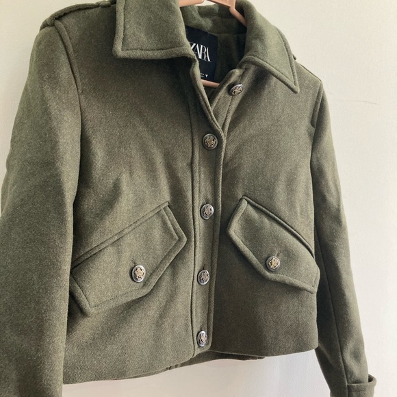 ZARA Women Vintage Jacket - Picture 3 of 8